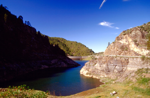 Im Norden von Gran Canaria liegt der Stausee bei Lugarejos 