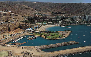 Playa Anfi del Mar in der Gemeinde von Mogan