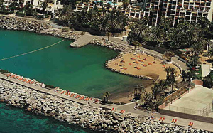 Playa Aquamarina im Südwesten von Gran Canaria