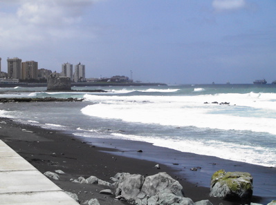 Strand im Süden von Las Palmas