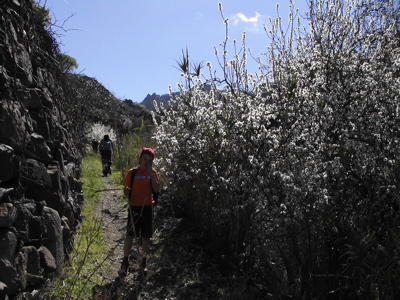 Foto, wandern auf Gran Canaria